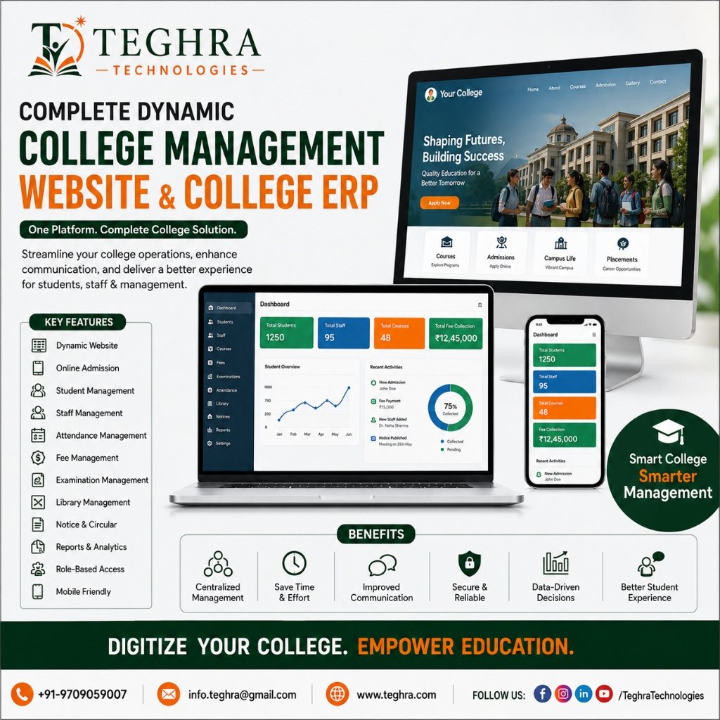 College ERP & Portal Design