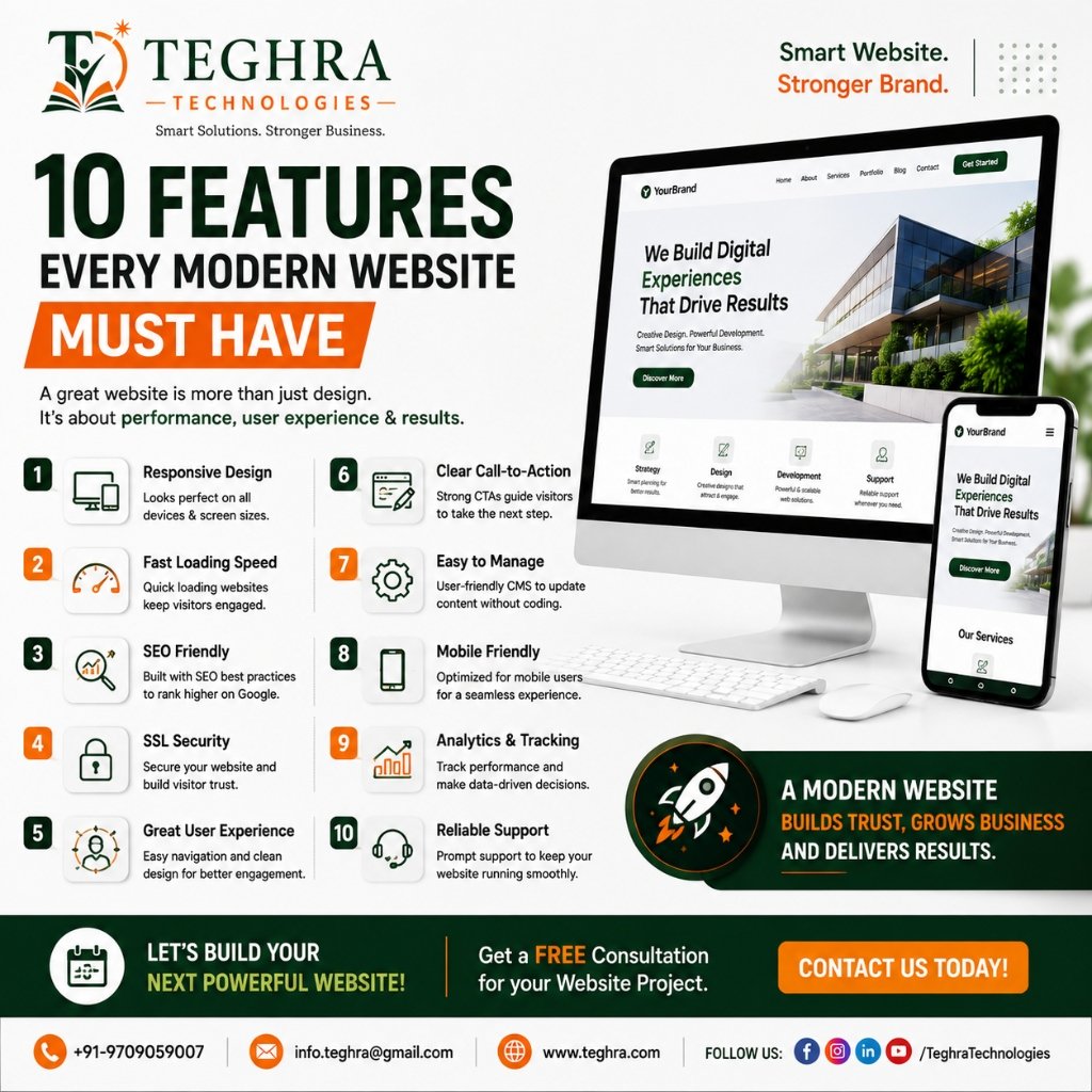 10 Must-Have Web Features